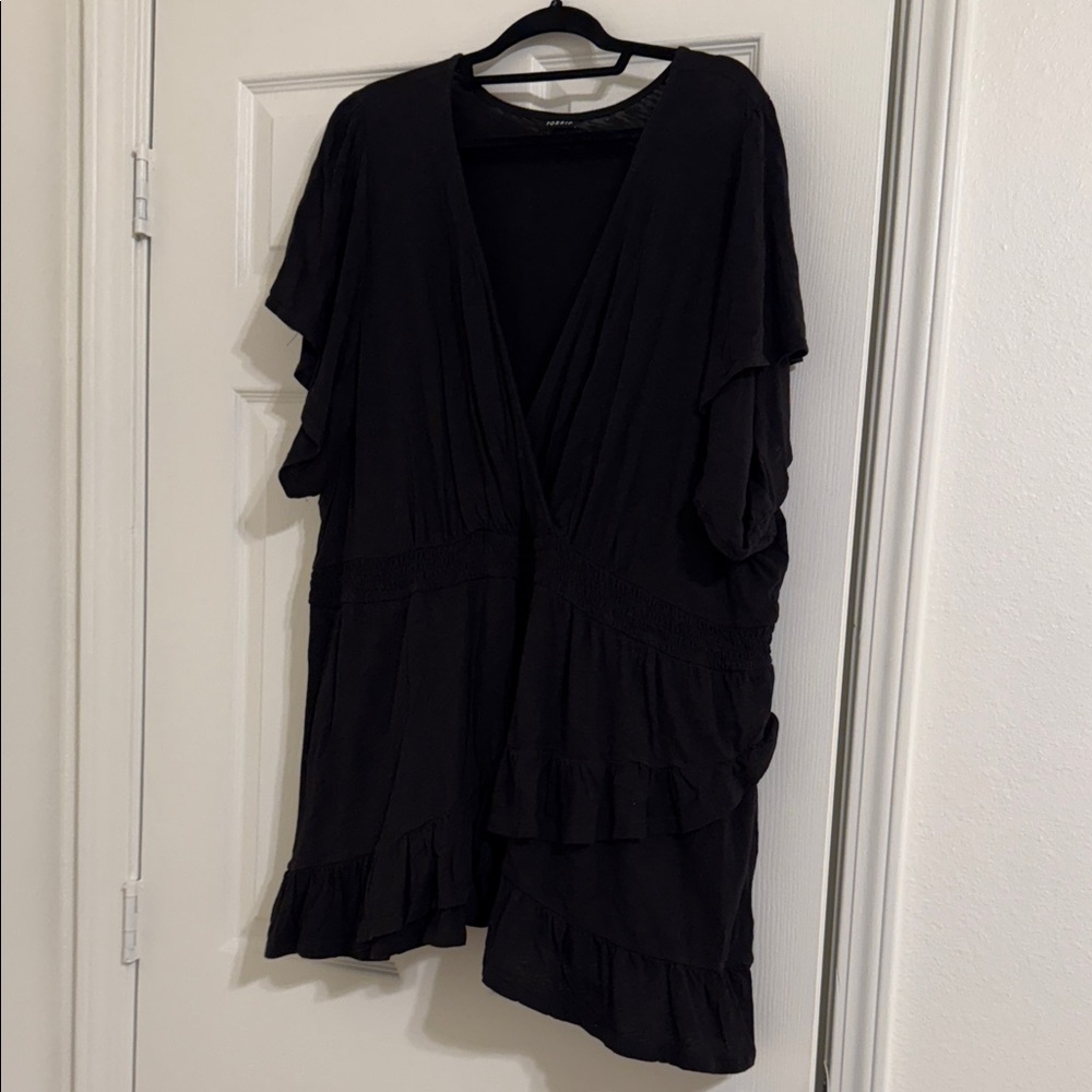 Torrid Black Swim Coverup